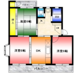 【オートバス】ハイツ広田105｜湘南台5丁目賃貸3DKマンション 画像1